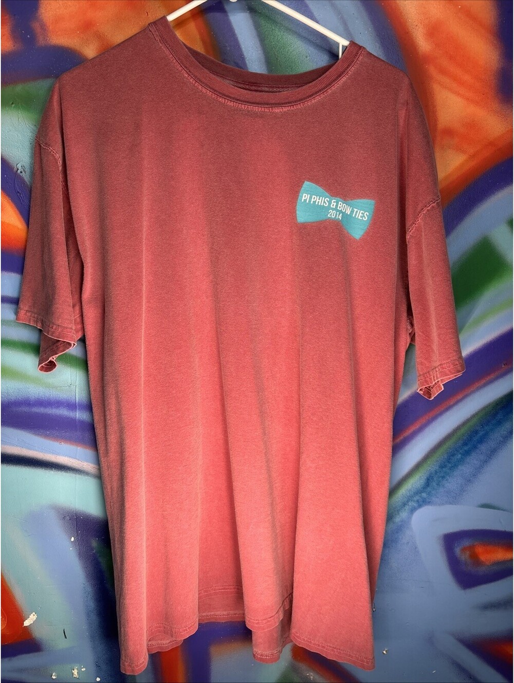 Pi Phis & Bow Ties Men's 2014 T-Shirt Comfort Colors Size L